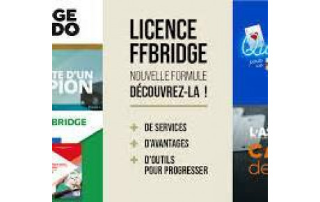Renouvellement des licences